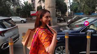It's Time For Shopping! Aditi Rao Hydari Spotted in Andheri For Festive Shopping