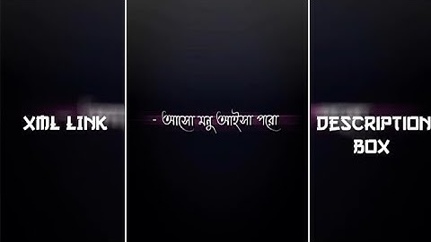 NEW TREND XML🔰BY@blazeedit07🐰✨XML LINK DESCRIPTION BOX📦🔰