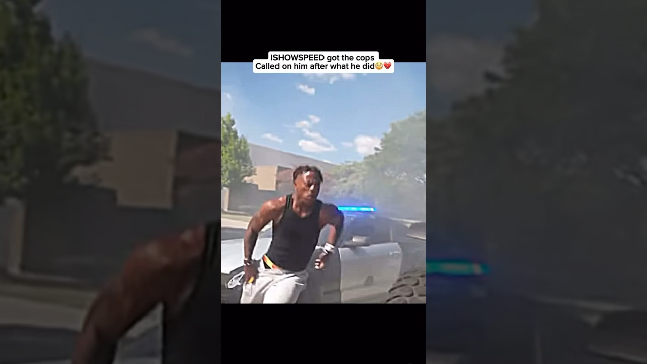 ISHOWSPEED got the cops called on him after what he did😳
