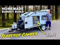 $499.00 DIY Harbor Freight Utility Trailer Custom Camping Tear Drop Build Out Tour