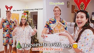 Decorate for CHRISTMAS with us! 2023 *putting up the tree, gingerbread competition, decor shopping* by SusieJTodd 50,364 views 4 months ago 16 minutes