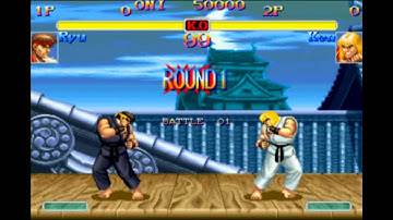 Hyper Street Fighter II The Anniversary Edition - Game Intro [PS2] ***HI-QUALITY***