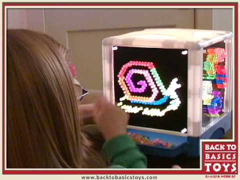 Back to Basics Toys: Lite Brite Cube 