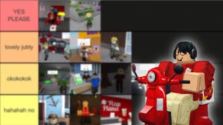 ranking all the BLOXBURG JOBS