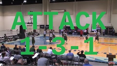Use This Set Play to Attack a 1-3-1 Zone! - Basketball 2016 #58