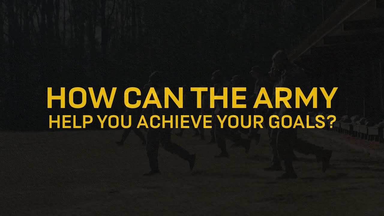 ⁣Pursue Your Big Picture Goals With the Army | GOARMY