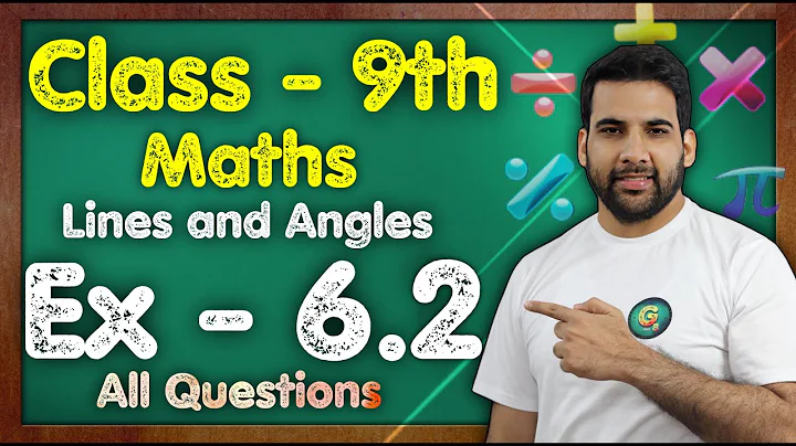 Class 9 Ex 6.2 Q1 to Q5 || Lines and Angles ||  NEW NCERT || MKR @GREENBoard