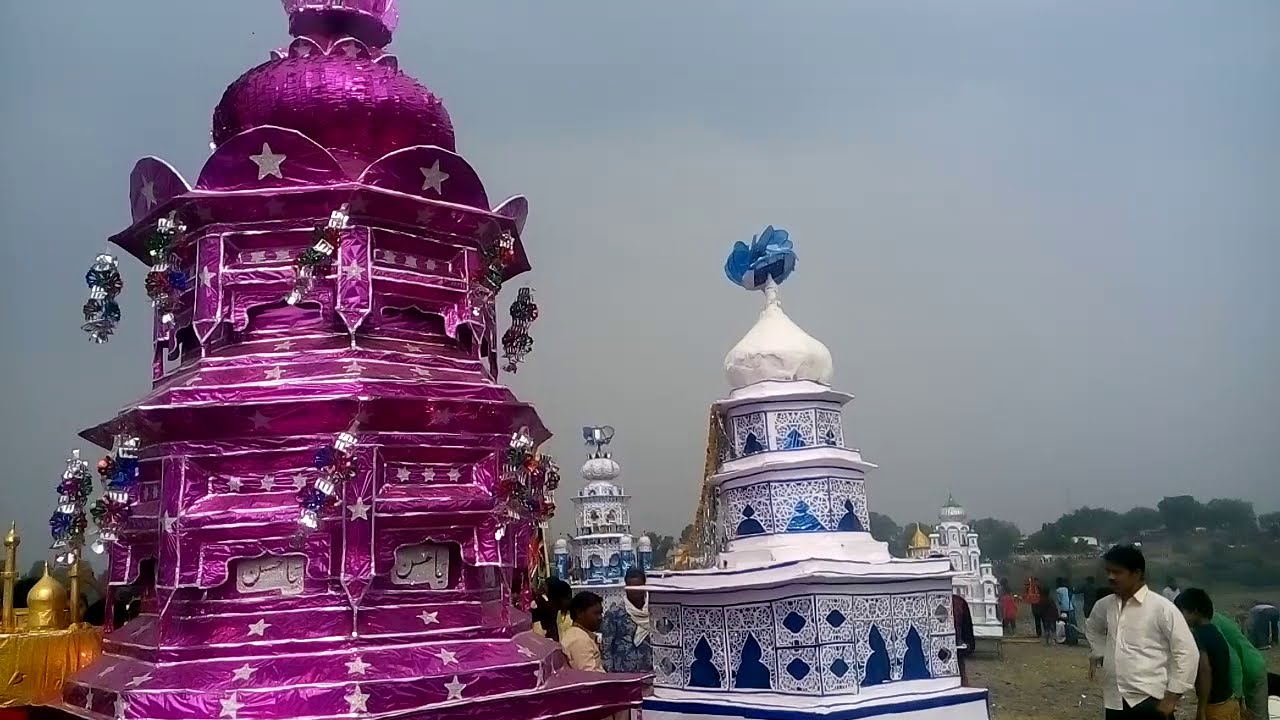 धर्मपुरी मोहर्रम #40va 2018 जिला #धार#islamicbayan #dharmpuri 40 va 