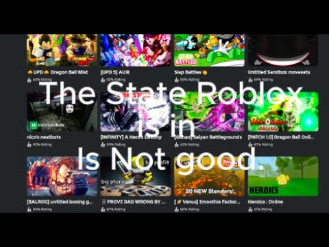 The State Roblox is in. - YouTube