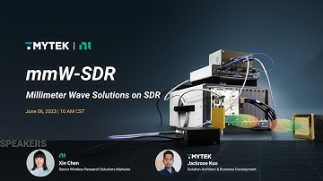 2023 Webinar-mmW-SDR : Your Gateway to the Future of Wireless Communication | TMYTEK