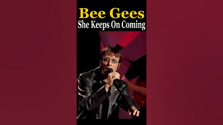 Bee Gees, Robin Gibb: She Keeps On Coming, Live 2001 #shorts