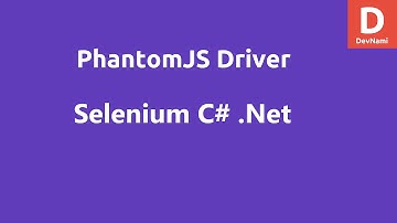 Selenium C# PhantomJS Driver