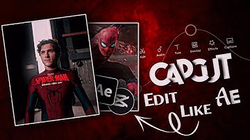 Trending 🔥 Spider Man Edit Tutorial | CapCut AE Style Editing