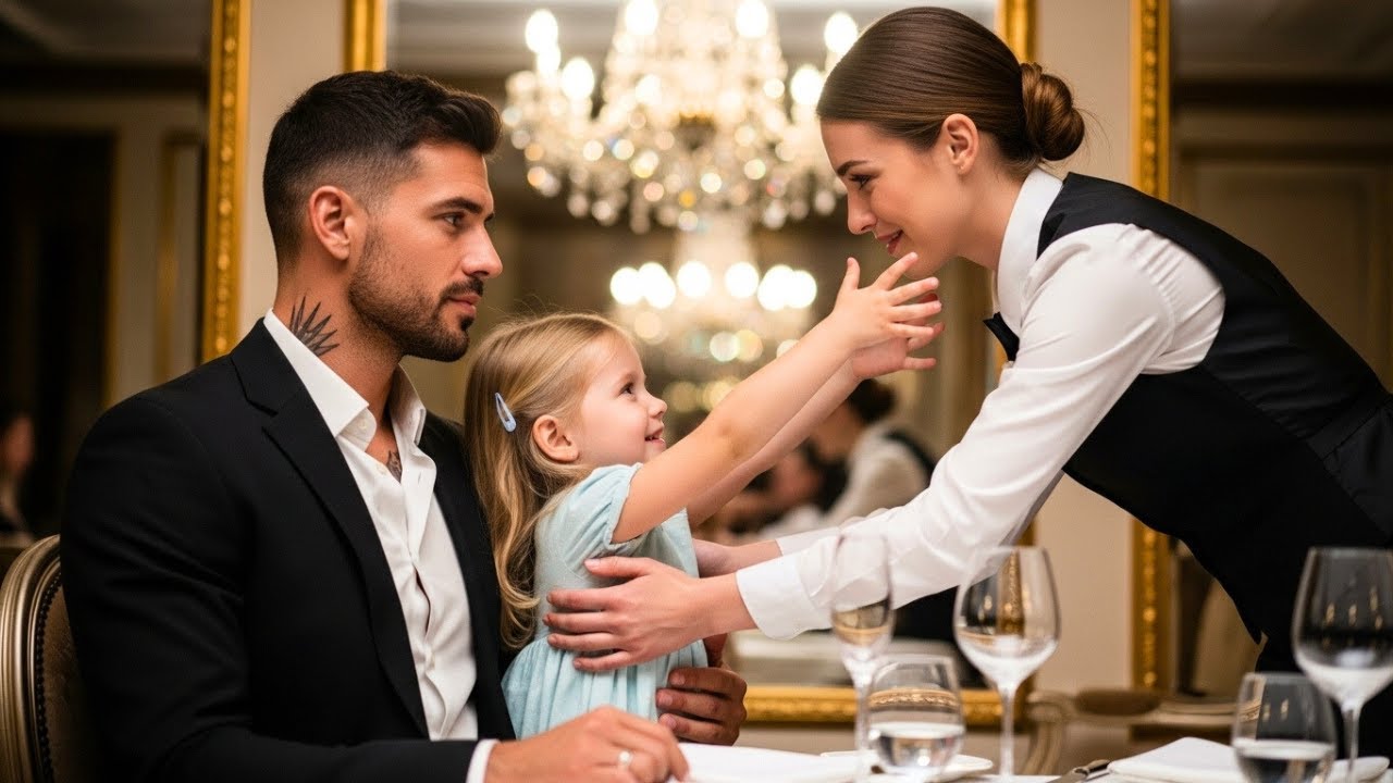 Mafia Boss Took His Daughter to Dinner — But She Pointed at the Waitress and Said “Mommy”