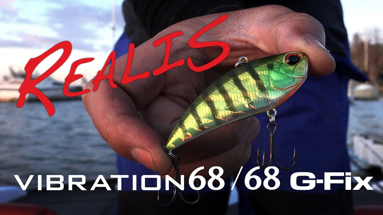 bass fishing at night DUO Realis Vibration 68 & 68 G Fix - The Thinnest Lipless Crankbaits