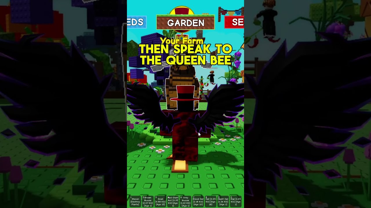 How To Get Queen Bee In Grow A Garden Roblox