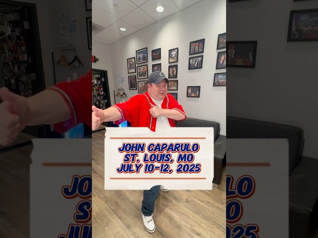 John Caparulo is coming to #StLouis! Hurry & get your tickets at JohnCaparulo.com