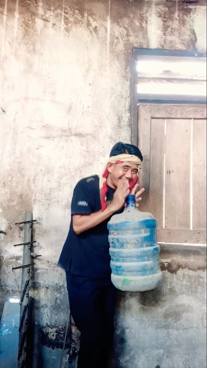 Galon kok ada bunyi nya #comedy #funny #ngakak #suara #kocak #shorts