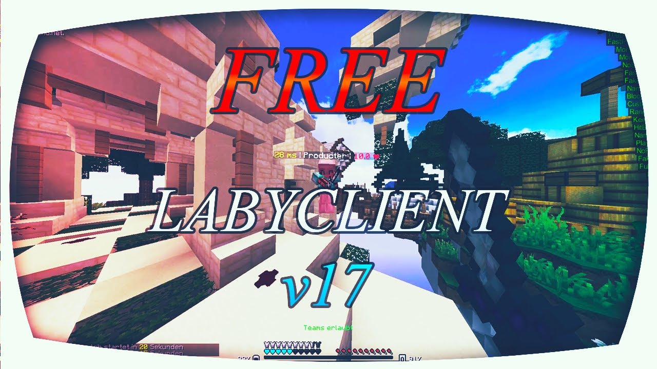 LABYMOD INVIS CLIENT v17 INSTALLER || LabyMod 1.8.8 v2.8.05