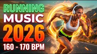 ALL GAS NO BRAKES⚡ 160–170 BPM Running Music 2026 | 1 Hour Nonstop