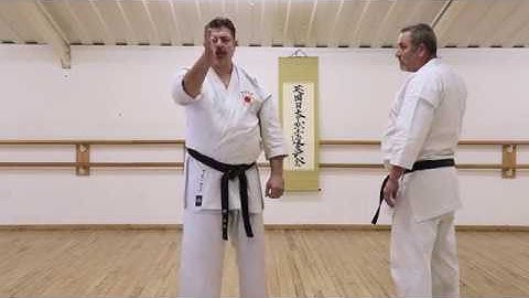 Whats the first thing you learn in karate?