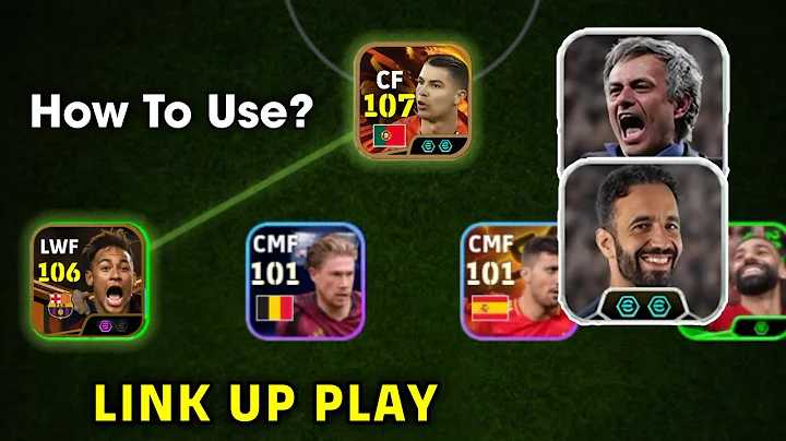How To Use Link Up Play | Jose Mourinho, Robin Amorim Link Up Play | eFootball 2026