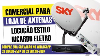 Vinheta Para Loja De Antenas Vinheta Loja Sky Vinheta Antena De Tv Locução Estilo Ricardo Eletro