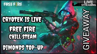 Free Fire Live - Channel Monetization celebration Stream | CRYOTEK