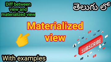 part-2 || how to refresh mview? || how to list all materialized views?? || priya || 2021