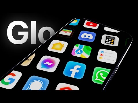 Glo - A free icon pack for iOS and Android