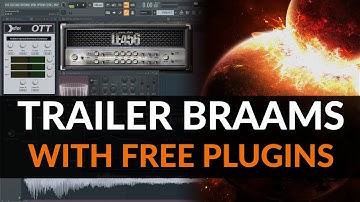How To Create Huge Trailer Braams With Free Plugins | Cinematic Sound Design