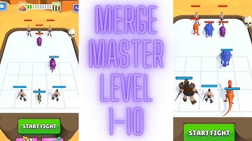 Merge master dinosaur : Walkthrough the Level 1 - 10