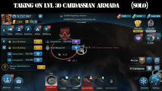 Just did a lvl 30 Cardassian Armada Solo - Victory