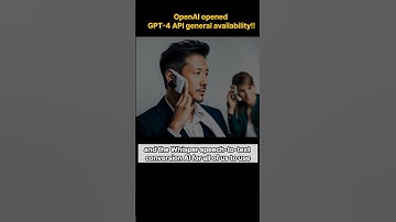 Open AI opened GPT-4 API general availability!