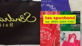 0857 41 9696 14   Produsen souvenir pernikahan tas spunbond murah,