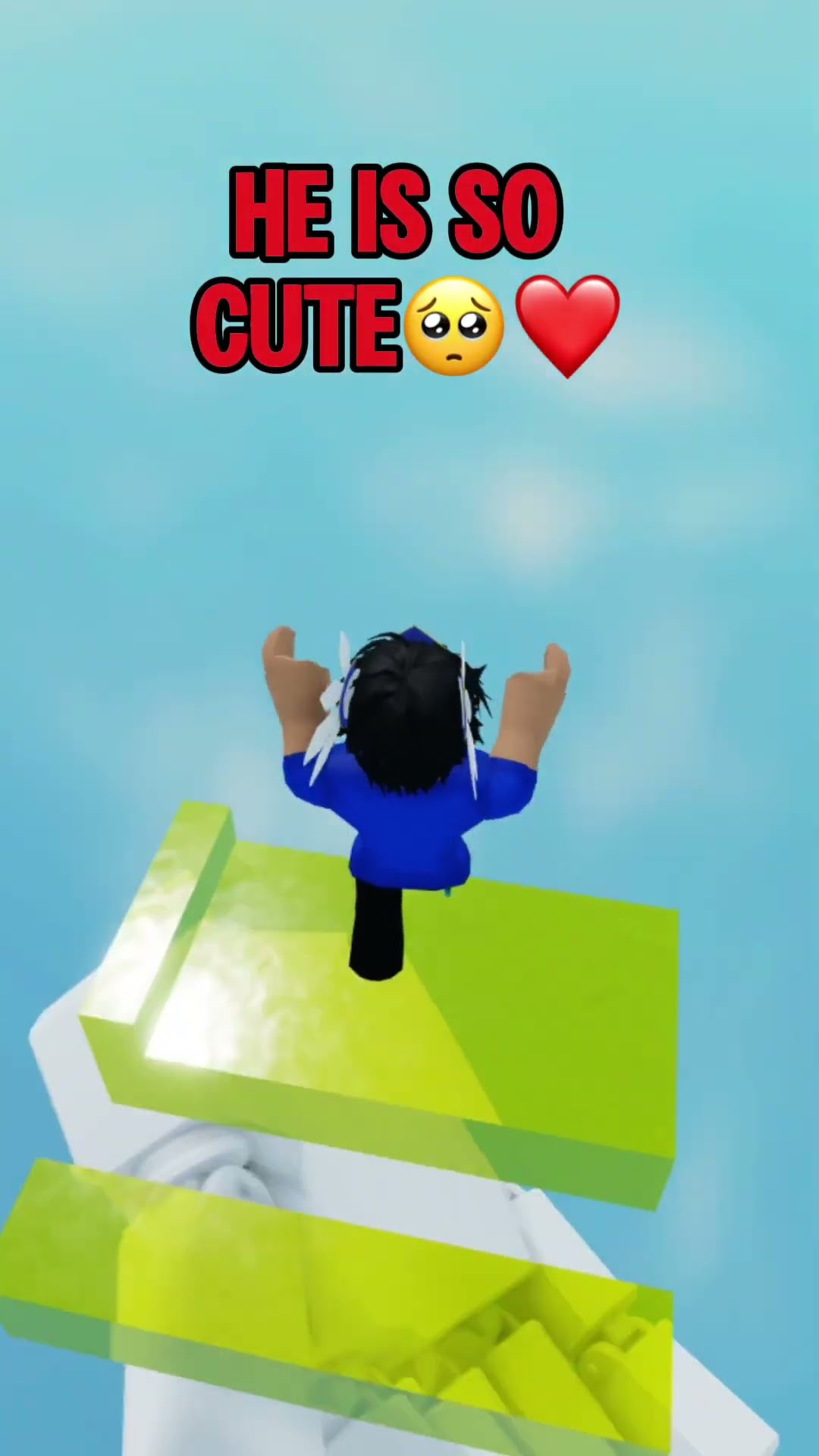 Bacon helped me with the obby ?❤️