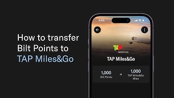How to Transfer Bilt Points to TAP Air Portugal | Step-by-Step Guide