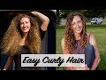 Luscious, Defined Curls in a Van | Hair Care Routine