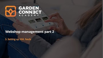 Webshop management, additional functions part 3 - Setting up XML feeds