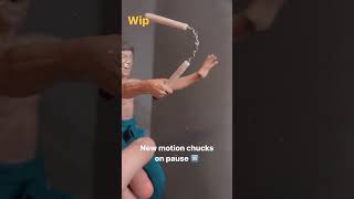 #wip New Motion Nunchaku pause ⏸️ in time #brucelee #ooak #figure