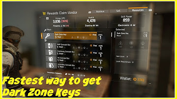 The Division: Fastest way to get dark zone keys- 3 keys in under 2 minutes-