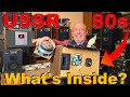 What's Inside Radiotehnika S-30B Vintage Rare Unique Soviet BOOKSHELF SPEAKERS USSR 80s BASS SPEAKER