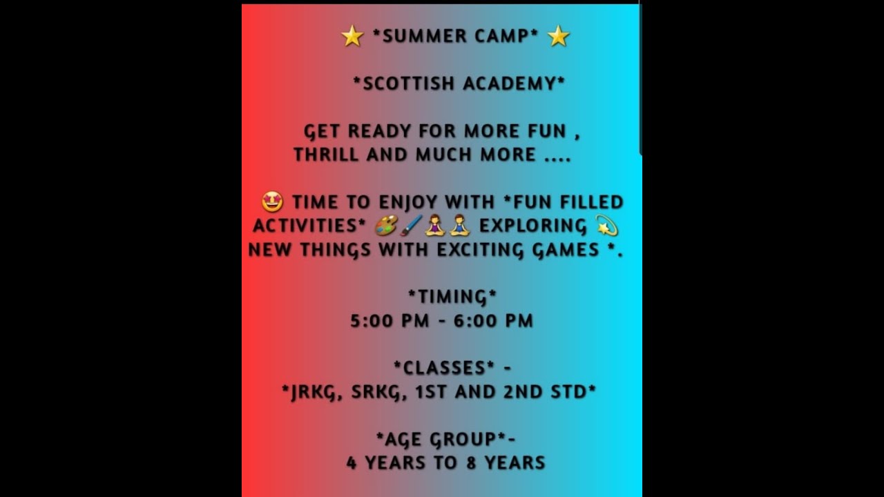 Summer Camp Day 6 - Session 3 - YouTube