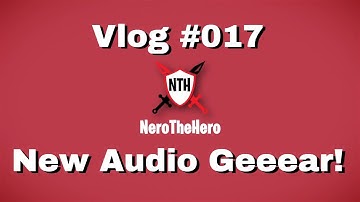 NTH Vlog #017 - New Audio Stuff! (Behringer Xenyx Q802 USB + Neewer NW 800)