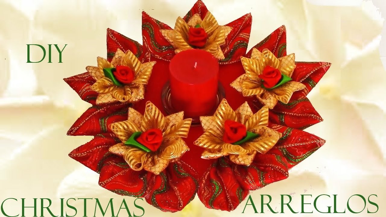 diy arreglos de navidad christmas arrangements youtube make christmas arrangements