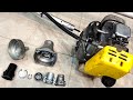 Trimmer Repair - Replacing the Clutch Drum  Trimmer Clutch Removal Brush Cutter  Replace Drive Shaft