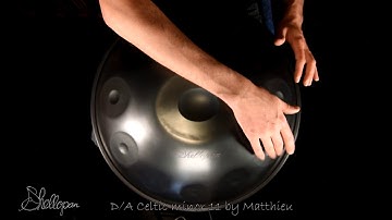 Handpan - D/A Celtic minor 11 - Shellopan by Matthieu