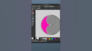 Yin - Yang  logo creation  |  Inkscape tips |  Graphics design.