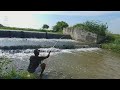 Fishing||Best fishing technique video||Fisherman catching lot of eels||With live bait||In floodwater