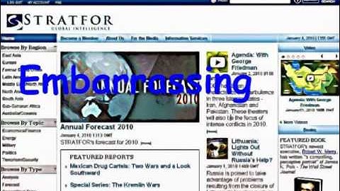 Anonymous Hacks Stratfor Security